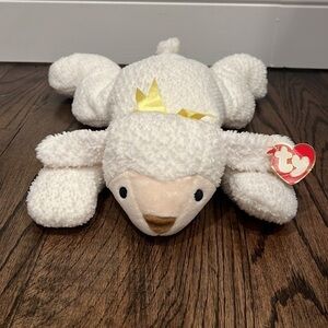 Ty Beanie Babies Baby Pillow Pal Baba Lamb Rare Vintage Collectible Plushie Cute